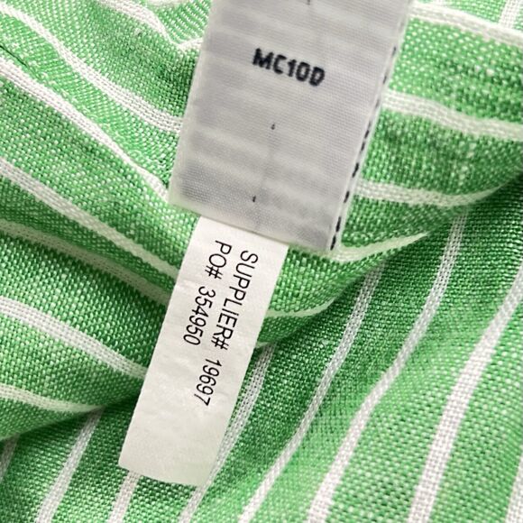 Ralph Lauren 100% Linen Shirt Mens 2XL Green Button Down Preppy - Picture 9 of 9
